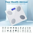 thumbnail image 4 of Arevtovis Body Fat Scale, Bluetooth Smart Digital Weight Scale, Body Composition Monitor Health Analyzer with Smartphone App, 400 lbs, 4 of 7