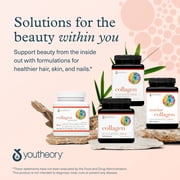 Youtheory Marine Collagen Tablets - 2,500 mg Fish-Sourced Collagen Peptides- With Vitamins A, C, E, B6 & B12 - Supports Joint & Nail Health* - Highly Absorbable - 160 Tablets (32-Day Supply)