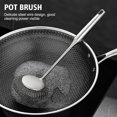 thumbnail image 3 of Cleaner Brush with Heavy Duty Handle Soldered Fine Chain Mail Scrubber Brush, 3 of 5