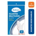 thumbnail image 1 of Guantes de látex Medimart Talla M multiusos 10 piezas, 1 of 4