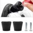 thumbnail image 6 of 2x Universal PU Roller brake for skate Inline Skates Roller Brakes Block N Skating Safety for Skate Acceories Black, 34x36x45.5mm, 6 of 10