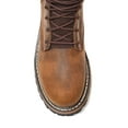 thumbnail image 3 of RedHawk Boot Co. Logger Men's Safety Steel Toe 8" Leather Work Boots with Logger Lugged Sole, 3 of 3