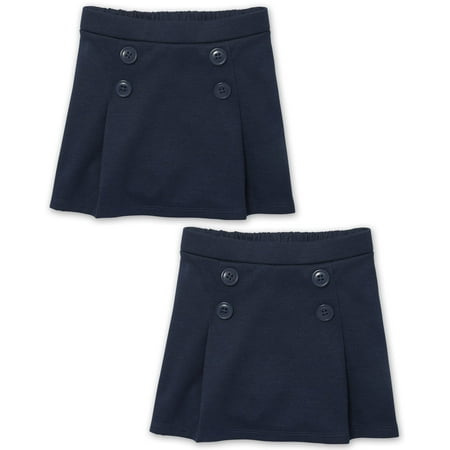 

The Children s Place baby girls And Toddler Button Skort Tidal 2 Pack 4T US