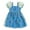 Pale blue, variant on Bluey Bingo Muffin Square Neck Pleated Dress Toddler to Big Kid