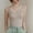 Khaki, variant on Hrsba V Neck Camisoles,Padded Tank Tops for Women,Adjustable Strap Seamless Ice Silk V Neck Camisole Inner Outer Wear