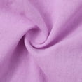 thumbnail image 7 of Lenpel Cotton Linen Pants for Women Lounge Pleated Drawstring Straight Leg Trousers with Pockets Lightweight Beach Vacation Clothes, 7 of 7