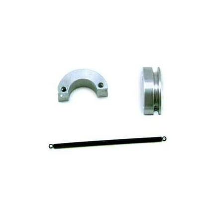 Clutch Shoe Spring - 02048-M Aluminum Clutch Shoe with Spring