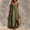 Army Green women square neck maxi dress a1, variant on Women Square Neck Sleeveless Boho Maxi Dress Casual Flowy Spaghetti Strap Beach Vacation Long Dresses Solid Summer Sundress, White S