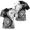 thumbnail image 3 of Personalized Name Billiard Shirts 3D, Billiards Shirt 8 Ball Billiard Shirt Custom Men's Pool Men Women1 (Blue, 5XL), 3 of 10