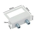 thumbnail image 4 of Sliding Security Glass Locks for Window with Keys Adjustable Iron Stoppers, 4 of 5