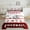 White Darkred, variant on YST King Comforter Set 7 Pieces,Reversible Bed in a Bag King, Ultra Soft King Bedding Set with Boys Football Comforter, Flat Sheet, Fitted Sheet, Pillowcases, Pillow Shams(Seattle)