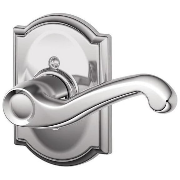 Schlage F170-Fla-Cam-Rh Flair Right Handed Non-Turning One-Sided Dummy Door Lever Set -