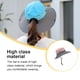 thumbnail image 5 of Qarigey Sombreros para el sol Niños Adultos Senderismo Sombrero de pescador Sombrero para viajes al aire libre Sombreros Rosa mixto/Adulto, 5 of 6