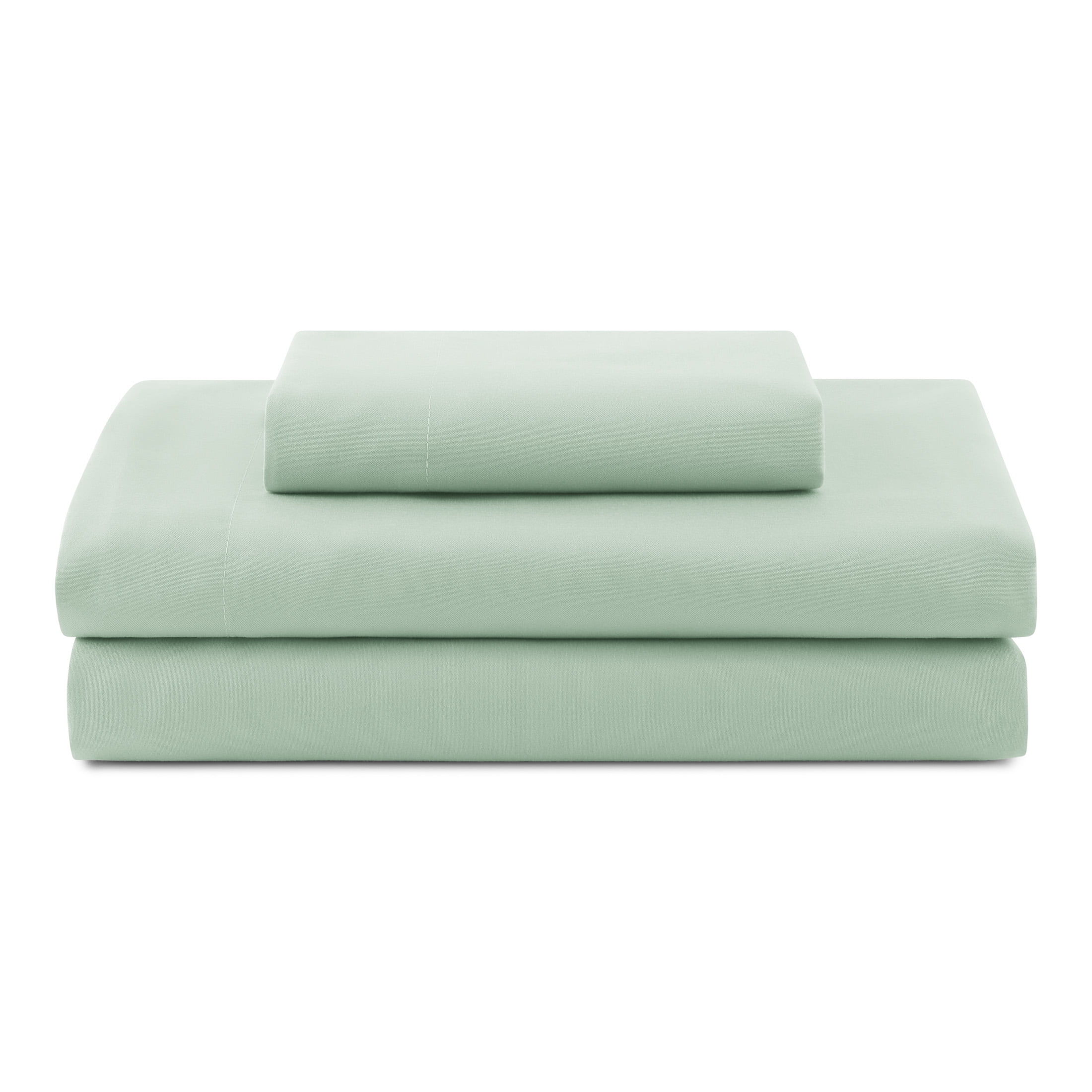 Mainstays All in One Reversible Comforter and Sheet set- 5 Piece, Twin, Green