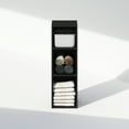 thumbnail image 6 of Furinno Reed 3-Tier Multipurpose Clothing & Closet Storage Organizer Shelf, 10-Inch Width, Blackwood, 6 of 7
