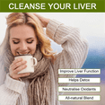 thumbnail image 6 of (2 Pack) Liver Detox Tea, Liver Cleanse Tea for Liver Support, 84 Tea Bags Herbal Tea Total, Includes Milk Thistle, Turmeric & Fennel, 6 of 8