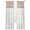 Beige, variant on Beige Floral Sheer Curtains 108 Inch Length 2 Panels Set Window Treatments, Spring Summer Botanical Flowers Rod Pocket Semi Curtains for Living Room/Bedroom/Kitchen Décor, 104"W x 108"L
