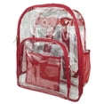 thumbnail image 1 of Harvest LM213 Red Sac à Dos PVC Transparent de Luxe 17 Po. 0.5 mm, 1 of 1