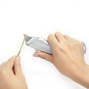 Hyper Tough Aluminum Retractable Utility Knife with 3 Blades