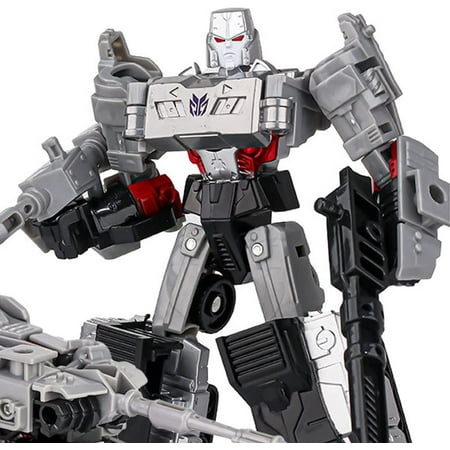 Deformation Alloy Car Robots Manual Assemble Action Figure Desktop Decoration Collectible Model Gifts Limited Edition, Multicolor（Megatron）