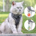 thumbnail image 3 of Eoperou Cat Harness And Leash Reflective Strips Jacket Breathable Adjustable Vest Harness Escape Proof Easy Control Leash for Cats, 3 of 8