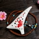 thumbnail image 3 of Ocarina 12 agujeros de cola deformada Ocarina de cerámica Alto C Instrumento musical pintado a mano con cordón de música Bolsa protectora para amantes de la música y estudiantes Irfora Ocarina, 3 of 7