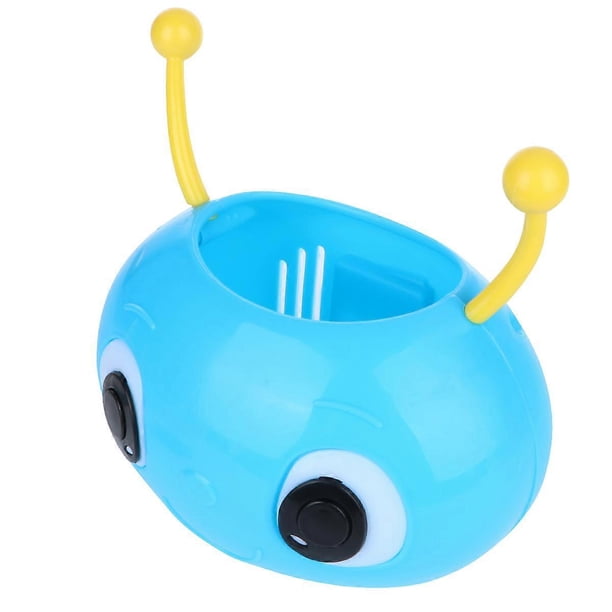Cartoon Moped Back Rack Kids Scooter Storage Rack In Blue Featuring Cartoon Worm Design Ideal ...