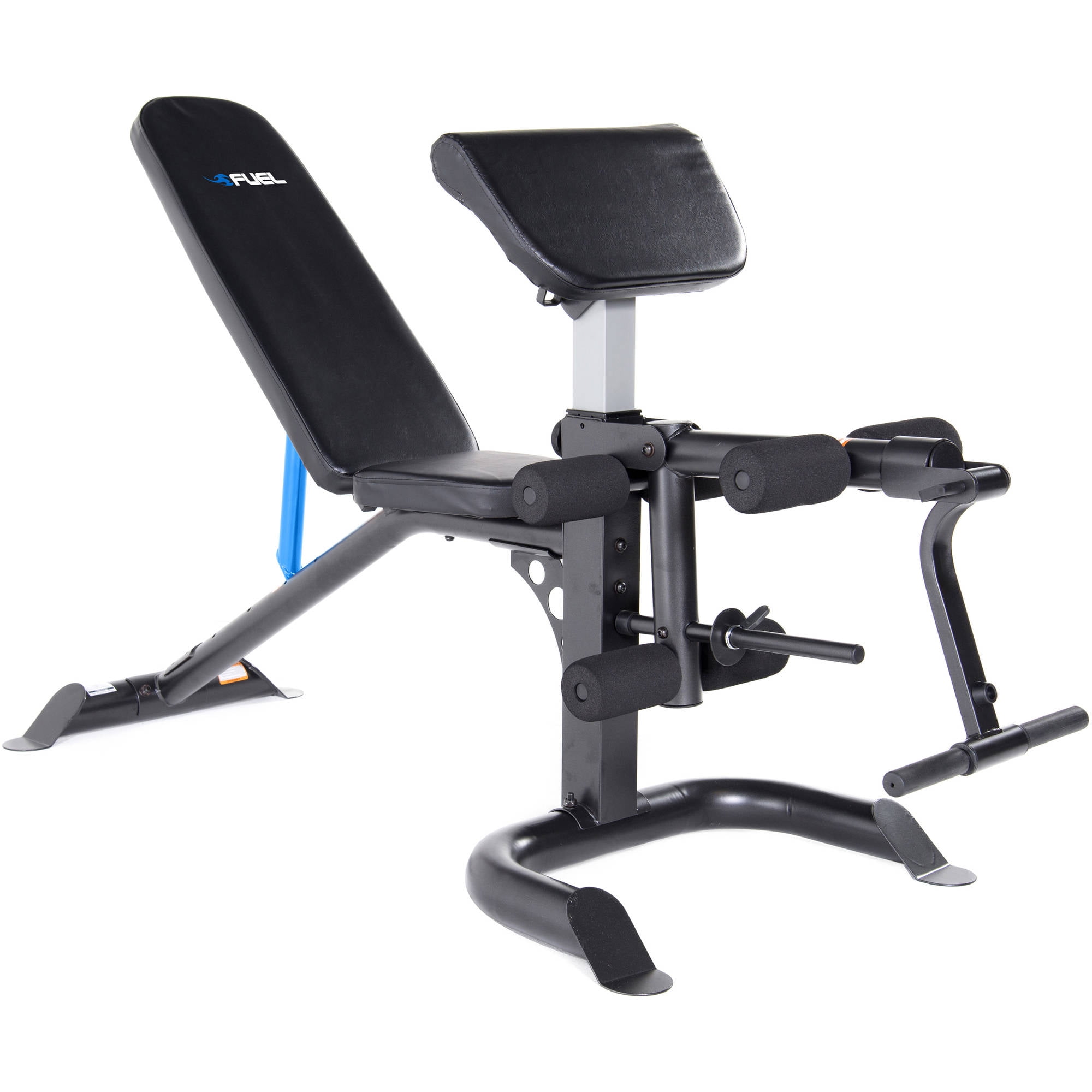 Fuel Pureformance Utility Bench with Curl Attachment by Cap Barbell