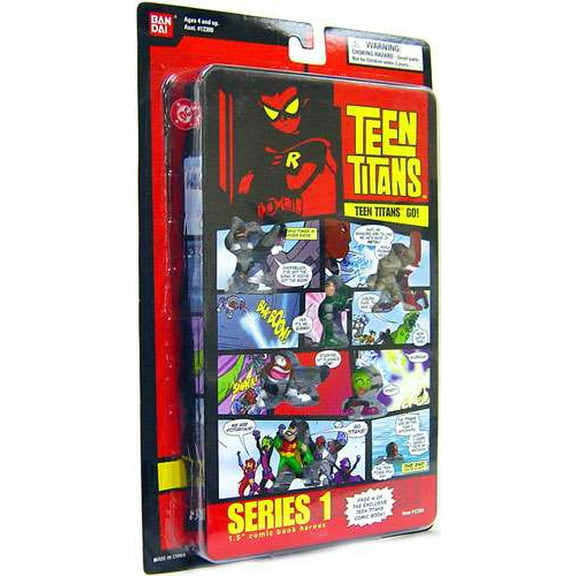 Teen Titans Comic Book Heroes Series 1 Page 4 Figure Pack