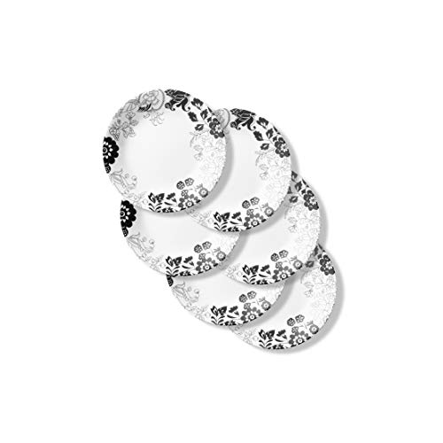 Corelle Chip Resistant Appetizer Plates, 6Piece, Uptown Garden