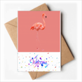 thumbnail image 1 of Flango Rouge Corps Mode Bienvenue Retour Cartes de Voeux Enveloppes Vierges, 1 of 3