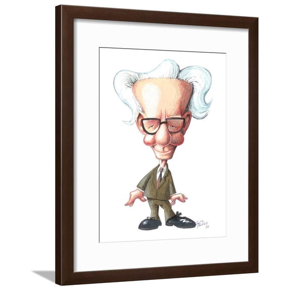 B. F. Skinner, Caricature, Figurative Framed Art Print Wall Art by Gary Brown Sold by Art.Com