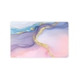 thumbnail image 5 of JML Non-Slip Microfiber & Rubber Doormat - Soft Entryway Rug for Home/Office (24"x36") - Easy Clean Door Mat for Indoor/Outdoor Use, Marbled Pastel gold, 5 of 5