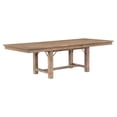 thumbnail image 2 of Deen 85-103 Inch Dining Table-8 Seater-Self Storing Leaf-Brown Wood, 2 of 6
