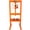 Orange, variant on Universal E Track Tie Down Rail Kit for Trailers, Vans, Garages - 12PCS Steel Tie-Down System with O-Ring Anchors and Ratchet Straps, Silver