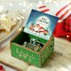 thumbnail image 3 of Caja de música tallada de Feliz Navidad, decoración familiar, regalos de la Reina de la Bella y La Bestia, nuevo, 3 of 4