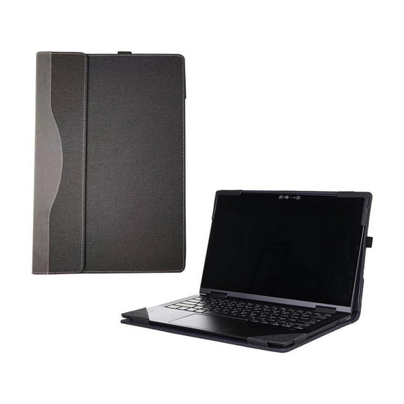 Laptop Sleeve Compatible with Dell Latitude 14 5400 5420 5430 5440 7400 7430 2 in 1 Vostro 5410 Inspiron 14 5410 5415 5418 Proptective Skin Case Detachable with Pen Holder