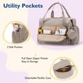 thumbnail image 4 of Bolsa de pañales Tote Mommore de gran capacidad con cambiador, 4 of 6