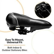 Bikeroo Memory Foam Bike Seat - Comfort Bicycle Saddle for Men and Women