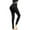 Black, variant on UFOUND New 3D Lift Pants Women Fall High Waist And Thickened Ankle Length Leggings Wear Yoga Leggings Comfort Tights