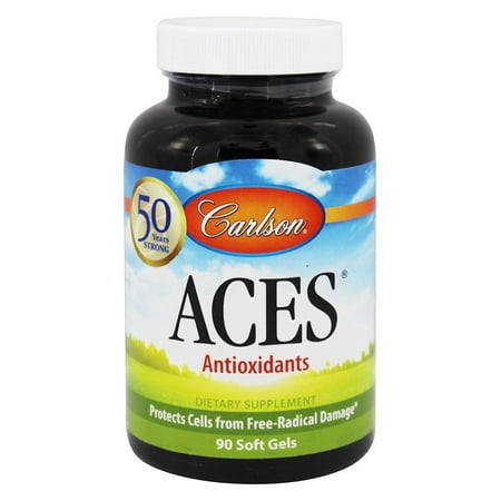 Carlson Labs - ACES Antioxydants - 90 Softgels