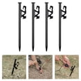 thumbnail image 3 of 4pcs para , toldo para , clavija, para 25cm shamjiam Estacas de clavijas de carpa, 3 of 9