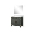thumbnail image 5 of Harbor 36 in W x 22 in D Black Oak Single Bath Vanity, Cultured Marble Top and 34 in Mirror, 5 of 5