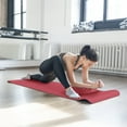 thumbnail image 3 of BalanceFrom Complete 7-Piece Yoga Set with 71” x 24” x0.5” Extra Thick Mat, Red, 3 of 9