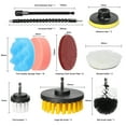 thumbnail image 2 of 38PCS Tampons de Polissage de Voiture Cirer Éponge Pad Kit pour Voiture Polisseur Tampon Ponceuse Ponceuse Outil Mis Multicolore, 2 of 7