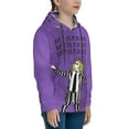 thumbnail image 3 of Kids Beetlejuice Pullover Hoodie Realistic 3d Print Graphic Hooded Sweatshirts With Drawstring, 3 of 8