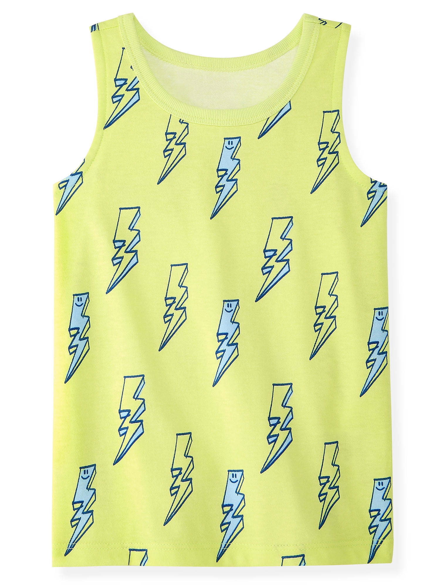 Garanimals Newborn, Baby & Toddler Boy Cotton Graphic Tank Tops, 4-Pack, Sizes 0-6T