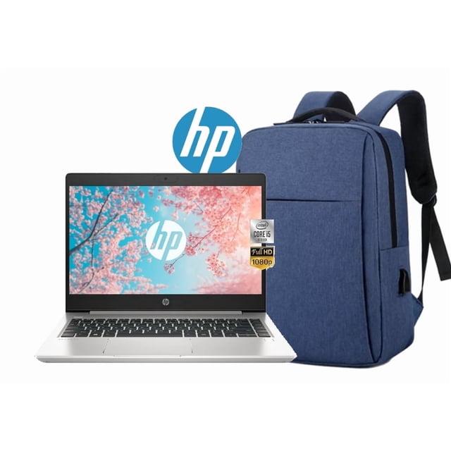 Laptop Hp Intel Core i5 Ram 16GB SSD 512GB pantalla 14 + Mochila