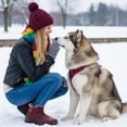 thumbnail image 3 of Ablanczoom Snow Boots Womens with Warm Fuzzy Faux Fur Slip-on Woman Winter Booties Shoes, 3 of 9
