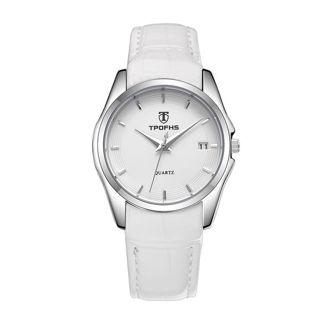 Up to 65% Off TPOFHS/ PD641-J Roman Numeral Scale Imitation Leather Watch Necklace Rings Earring Jewelry on Clearance